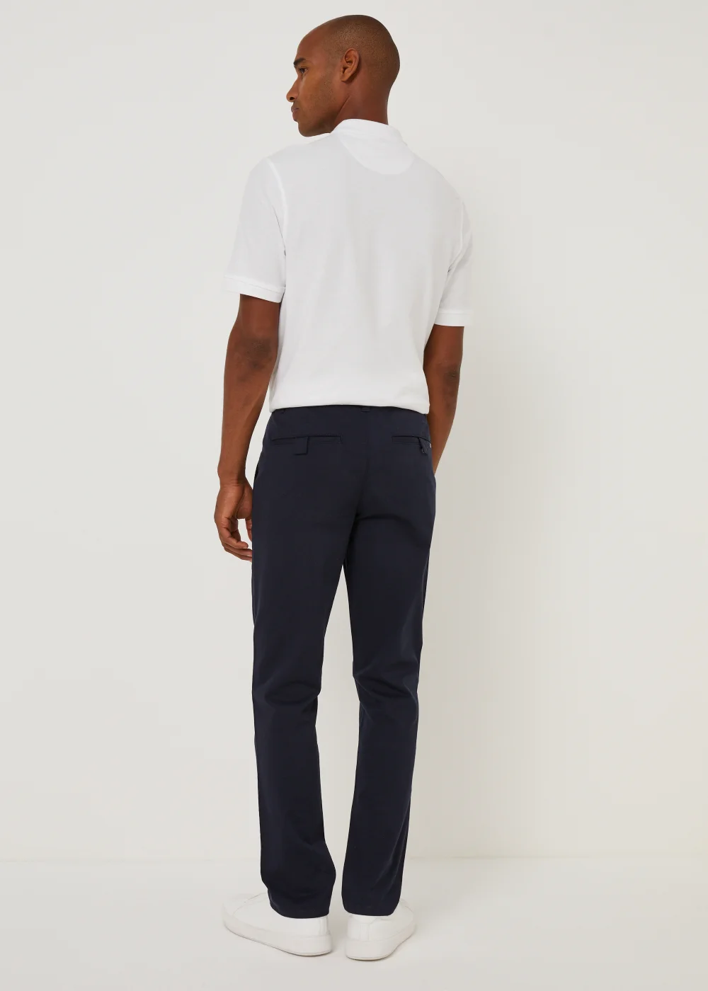 Farah Lawson Navy Twill Chinos - 30 Waist Regular Image 4