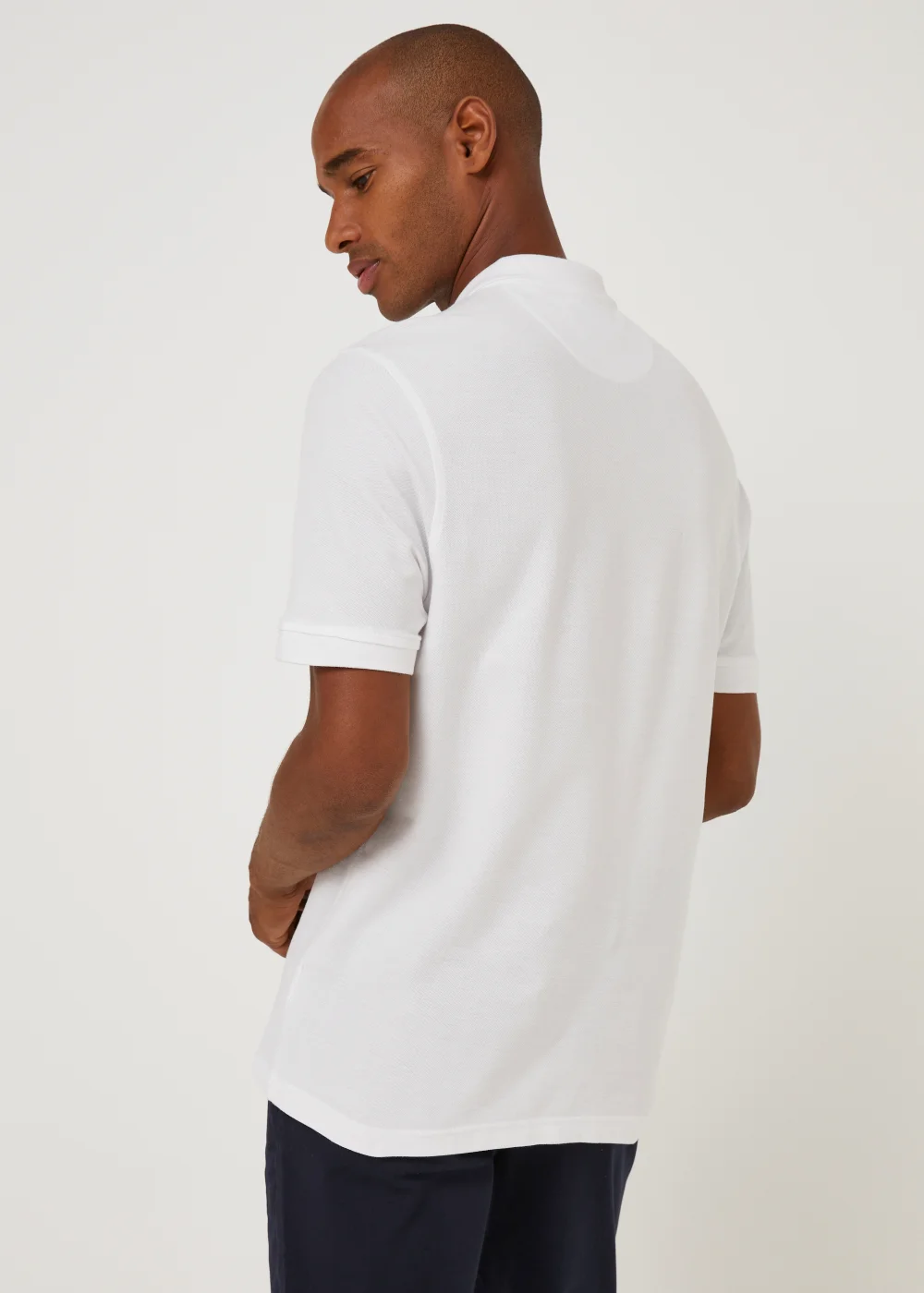 Farah Cove White Polo Shirt - S Image 3