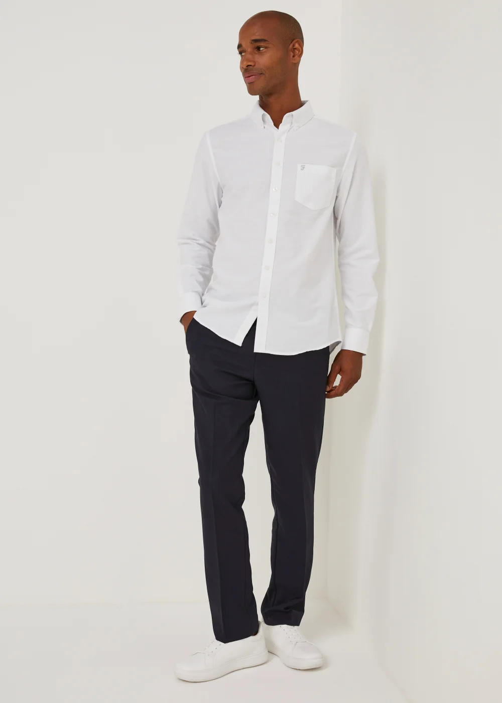 Farah Drayton White Shirt - S Image 4