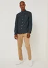 Farah Edina Green Check Oxford Shirt - Medium Image 3