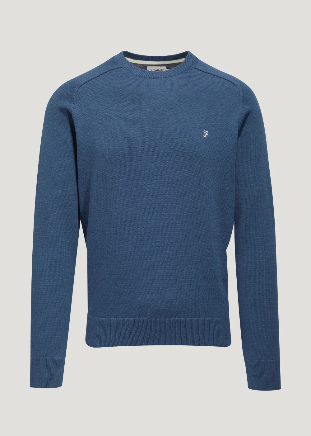 Farah Stern Navy Crew Neck Jumper - XXL Image 4