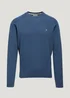 Farah Stern Navy Crew Neck Jumper - XXL Image 4