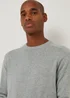 Farah Stern Grey Crew Neck Jumper - Small Image 3