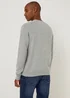Farah Stern Grey Crew Neck Jumper - Small Image 4