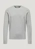 Farah Stern Grey Crew Neck Jumper - Small Image 2