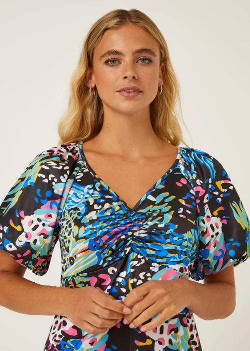 Be Beau Animal Print Midi Dress - 6 Image 4