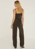 Be Beau Black & Gold Metallic Jumpsuit - 6 Image 3