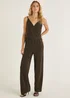 Be Beau Black & Gold Metallic Jumpsuit - 6 Image 1