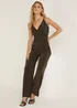 Be Beau Black & Gold Metallic Jumpsuit - 6 Image 5