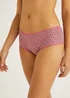 5 Pack Plain & Print Short Knickers - Size 8 Image 3