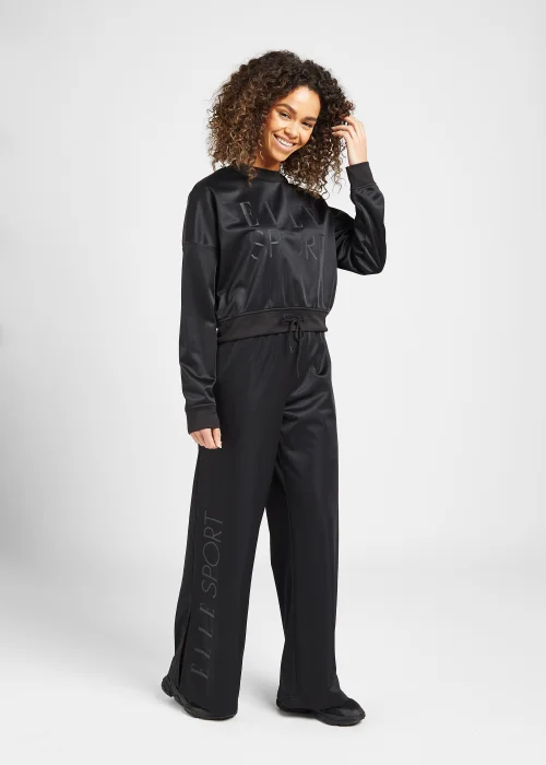 Elle Sport Black Wide Leg Trousers - Extra small Image 1