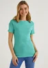 Turquoise Essential T-Shirt - Size 8 Image 1