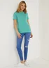 Turquoise Essential T-Shirt - Size 8 Image 4