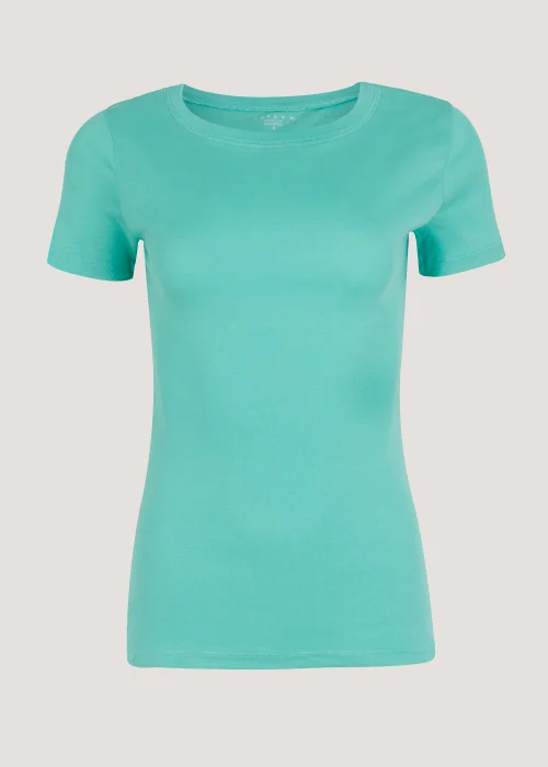 Turquoise Essential T-Shirt - Size 8 Image 5