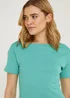Turquoise Essential T-Shirt - Size 8 Image 3