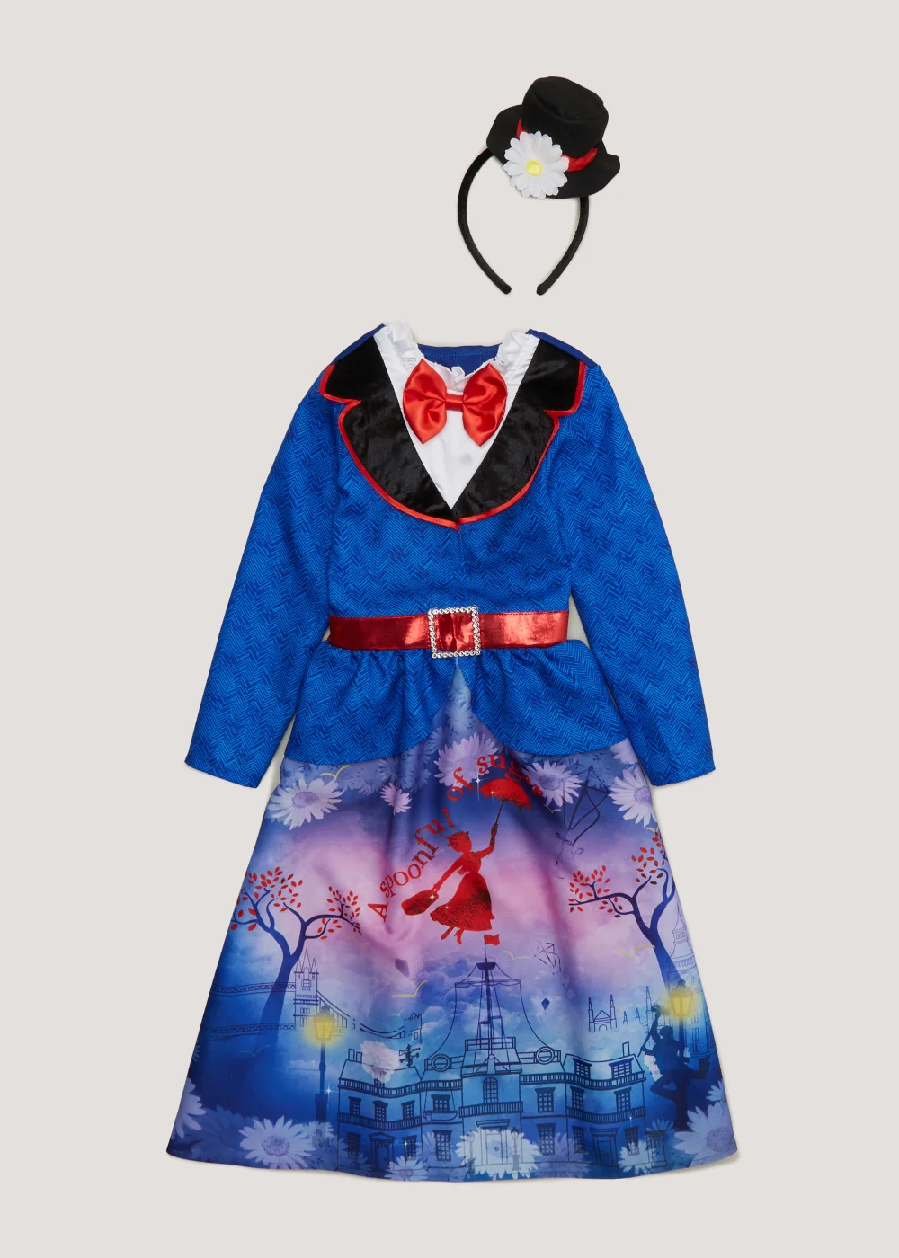 Kids Mary Poppins Fancy Dress Costume (3-9yrs) - Age 3 Years Image 1