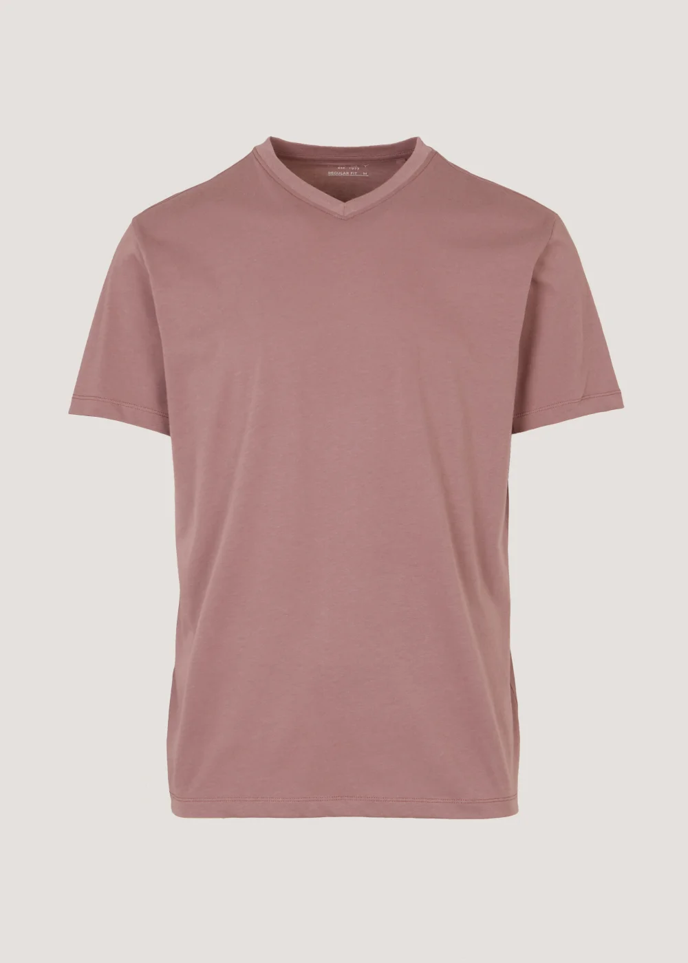 Pink Essential V-Neck T-Shirt - Small Image 5