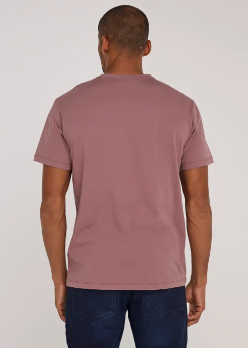 Pink Essential V-Neck T-Shirt - Small Image 4