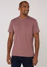 Pink Essential V-Neck T-Shirt - Small Image 2