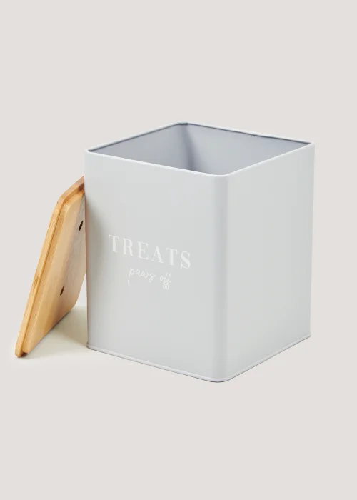 Grey Paws Off Treat Tin Image 2