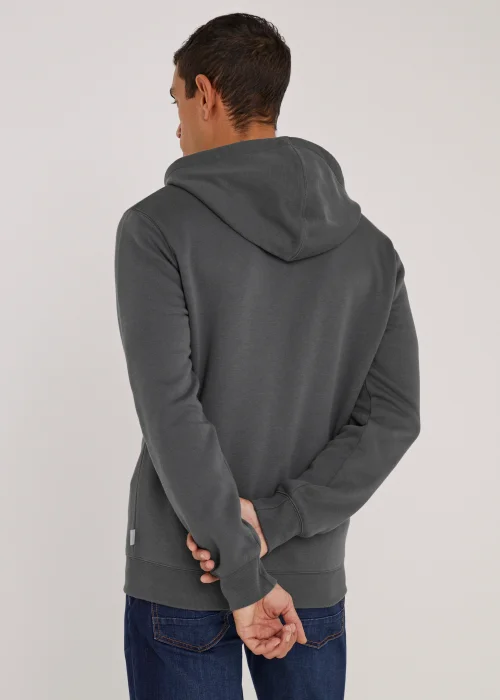 Grey Essential Zip Up Hoodie - S Image 2