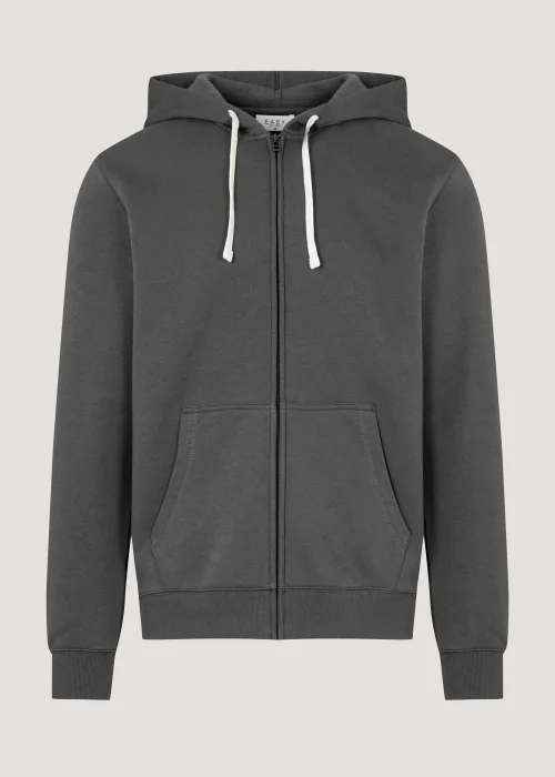 Grey Essential Zip Up Hoodie - S Image 5