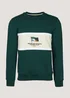 Green Premium Sports Embroidered Flag Sweatshirt - Small Image 2