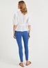 April Mid Wash Skinny Jeans - Size 08 29 leg Image 3