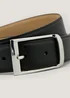 Black Premium Leather Belt - Small Image 2