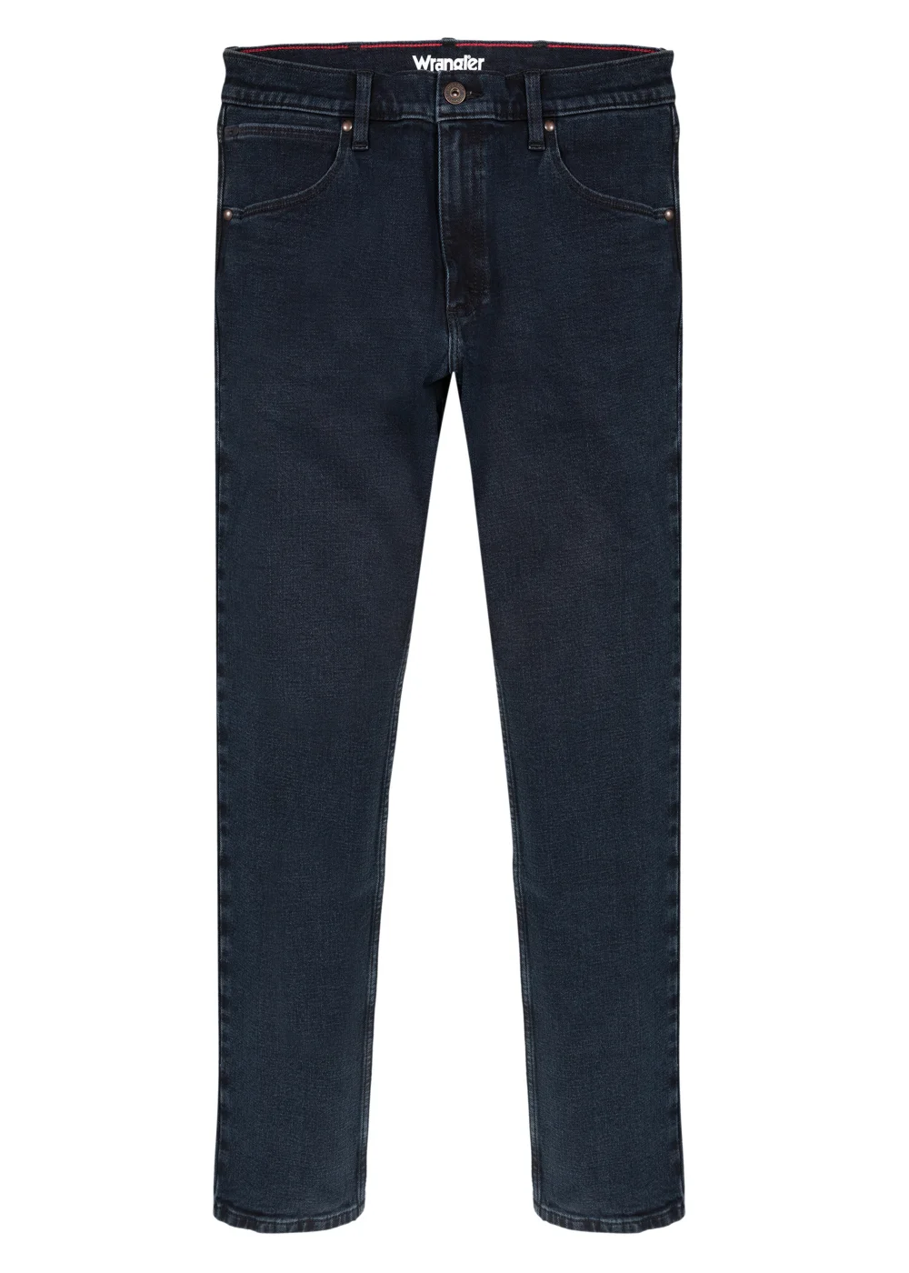 Wrangler Blue Black Regular Fit Jeans - 30 S Image 5