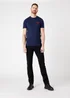 Wrangler Blue Black Regular Fit Jeans - 30 S Image 6