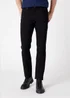 Wrangler Blue Black Regular Fit Jeans - 30 S Image 1