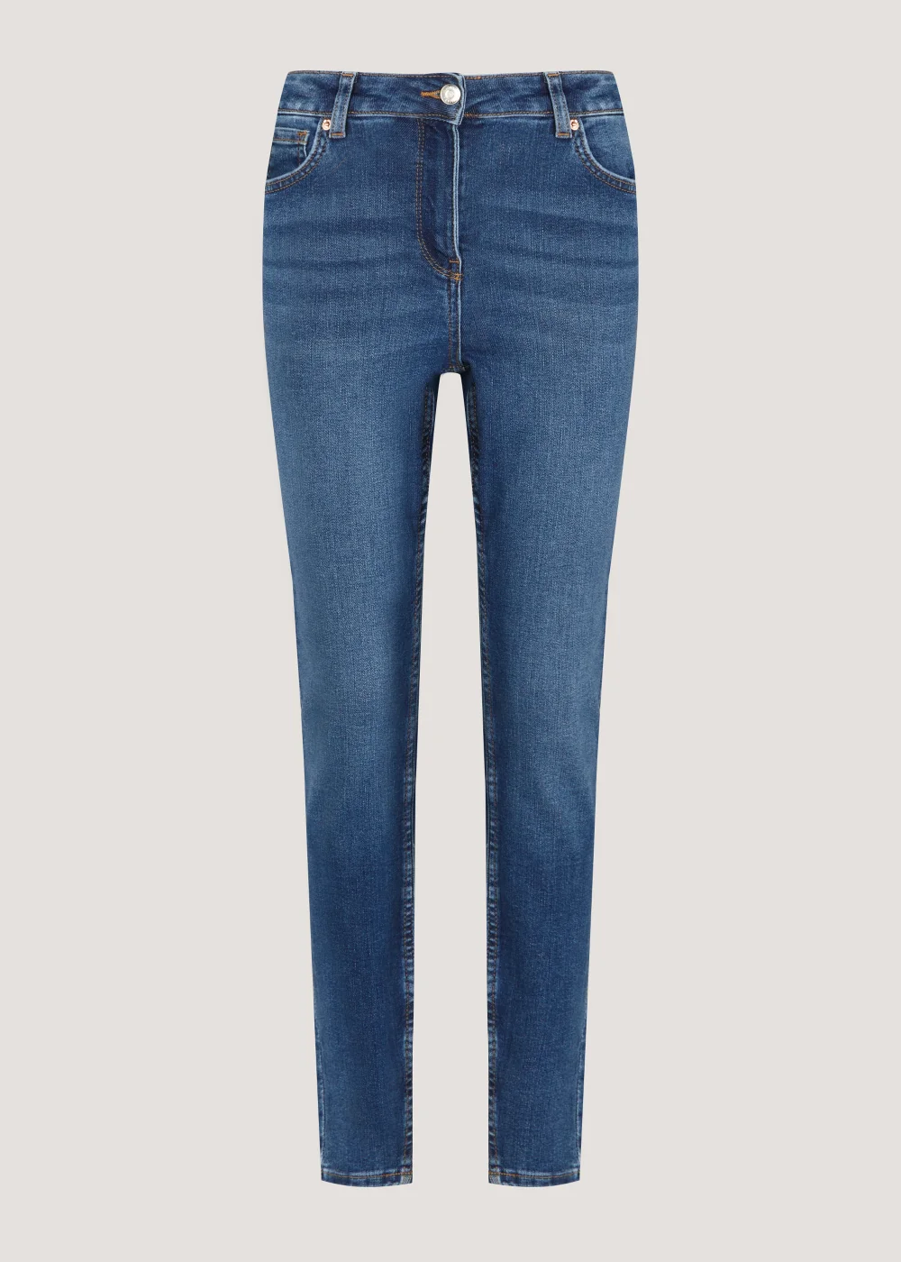April Mid Wash Super Skinny Jeans - 8/L29 Image 1