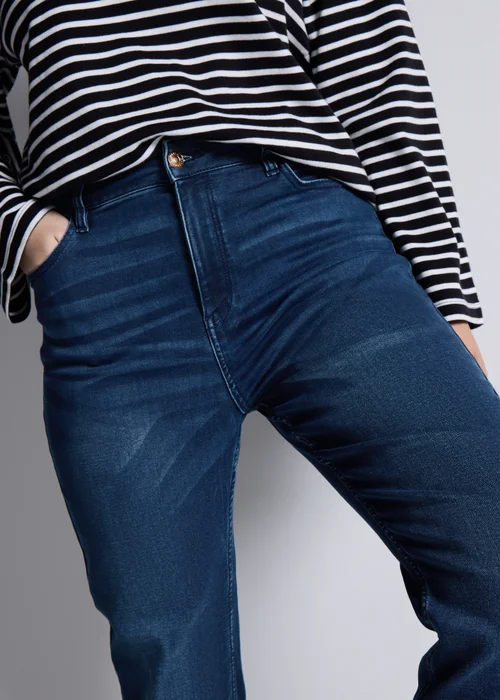 Dark Wash Jolie Stretch High Rise Skinny Jeans - 8 Image 3