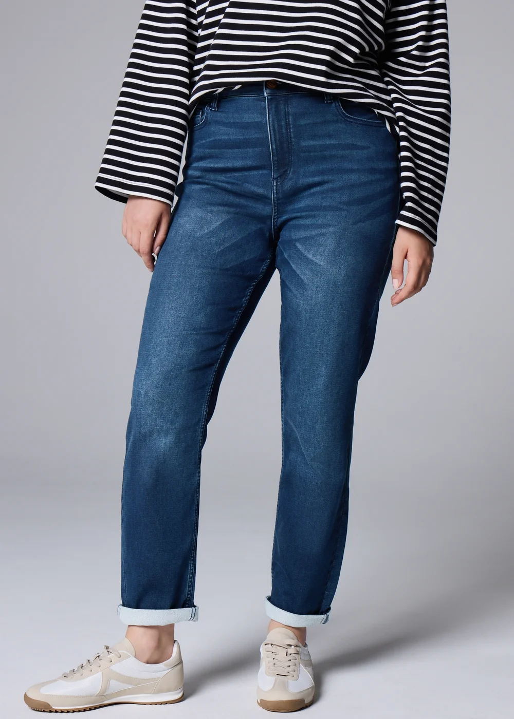 Dark Wash Jolie Stretch High Rise Skinny Jeans - 8 Image 2