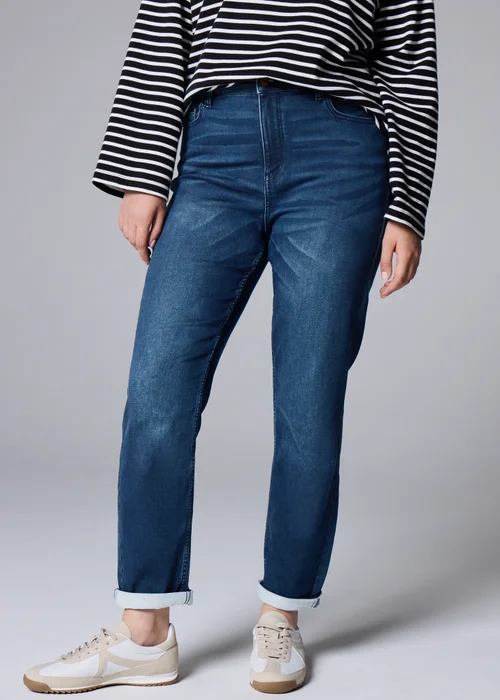 Dark Wash Jolie Stretch High Rise Skinny Jeans - 8 Image 2