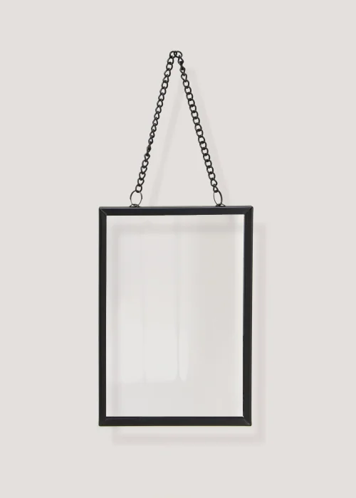 Black Hanging Metal Frame (4x6in) Image 1