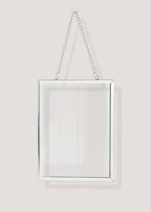 Silver Hanging Metal Frame (4x6in) Image 1