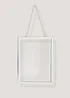 Silver Hanging Metal Frame (4x6in) Image 1