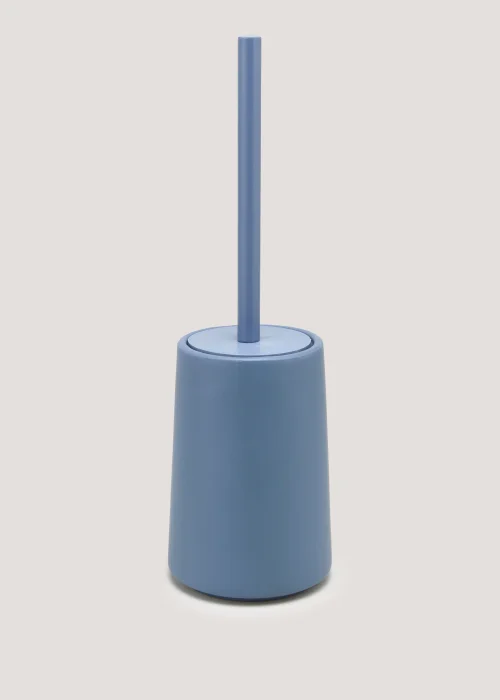 Blue Chunky Ceramic Toilet Brush (40cm x 12cm) Image 1