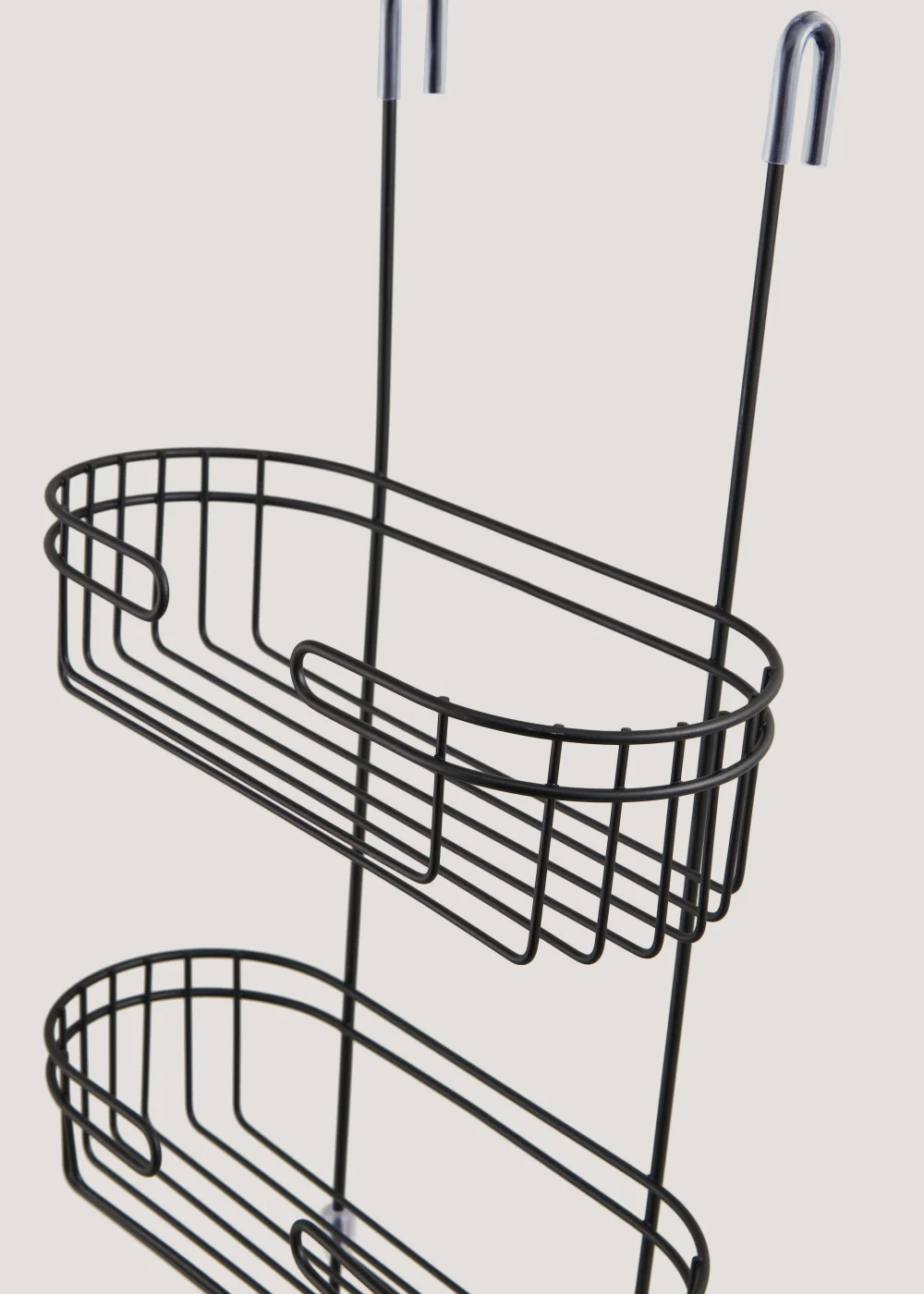 Black Metal Shower Caddy Image 2