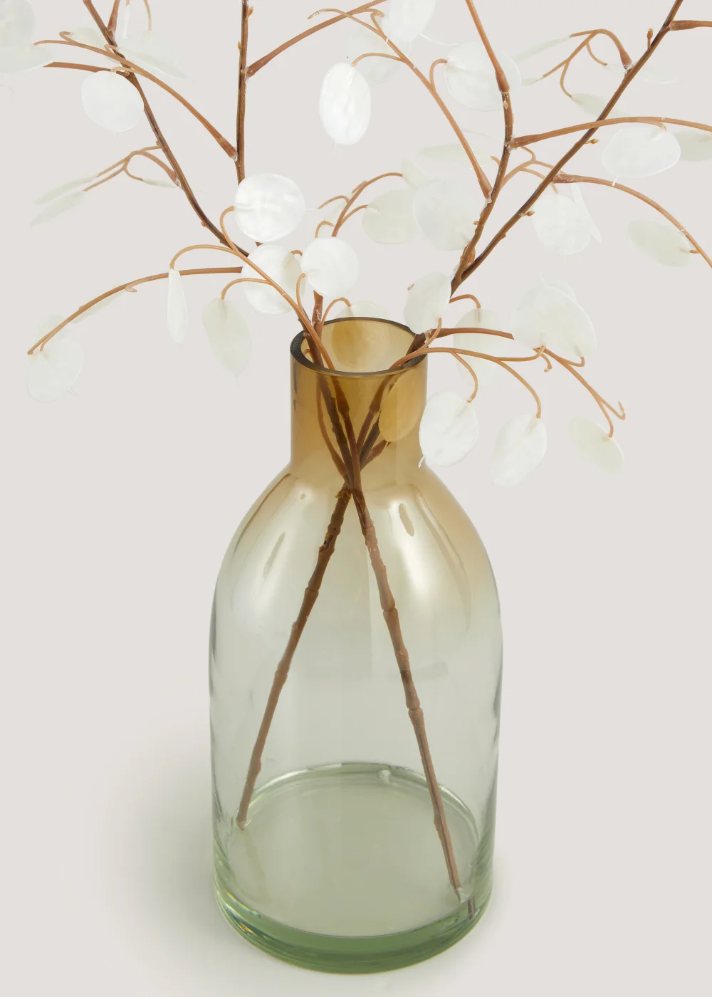 Honesty in Glass Vase (14cm x 14cm x 65cm) Image 2