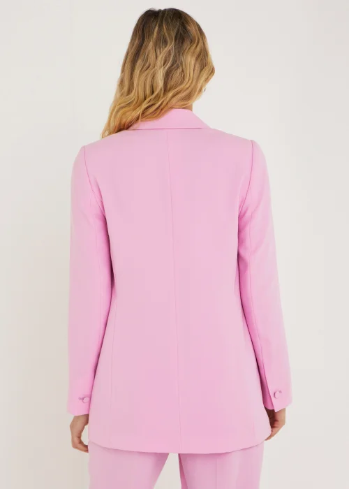 Be Beau Hazel Pink Crepe Blazer - 6 Image 5