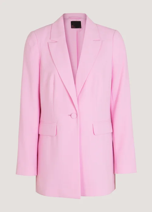 Be Beau Hazel Pink Crepe Blazer - 6 Image 4