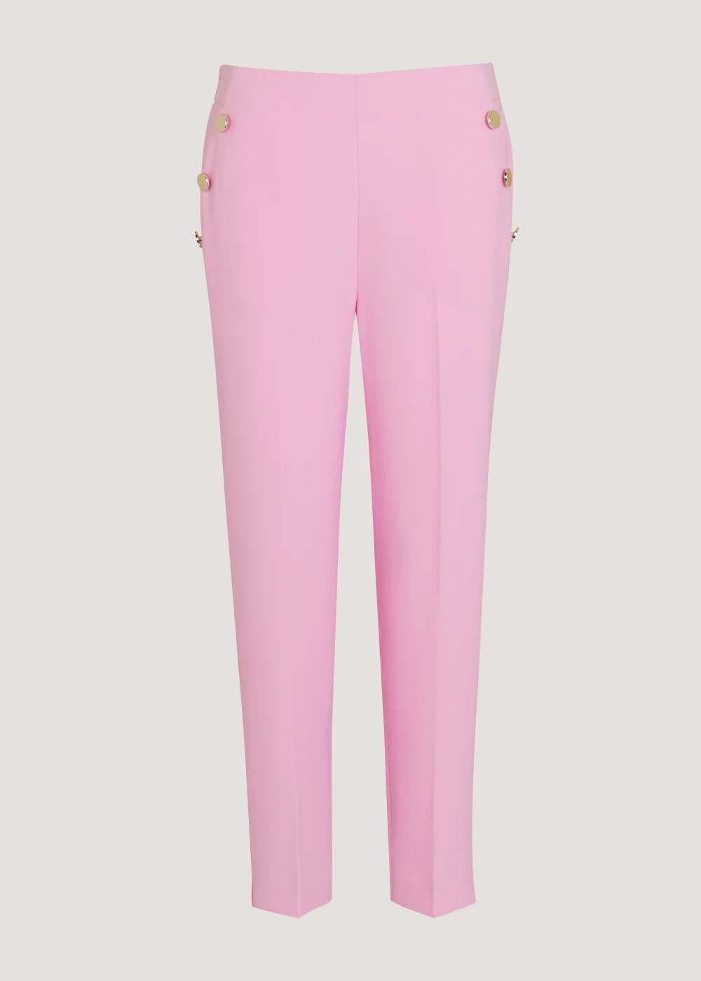 Be Beau Hazel Pink Crepe Trousers - 6 Image 5