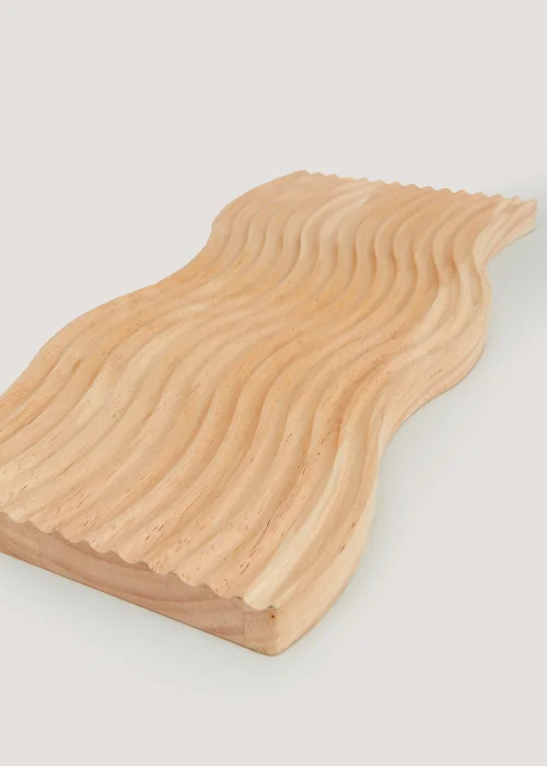 Wavy Wooden Serving Board (39cm x 16cm) Image 2