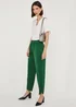 Et Vous Green Satin Trousers - Size 8 Image 3