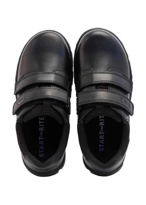 Start-Rite Origin Black School Shoes (Wide Fit G) - 1 G Image 2