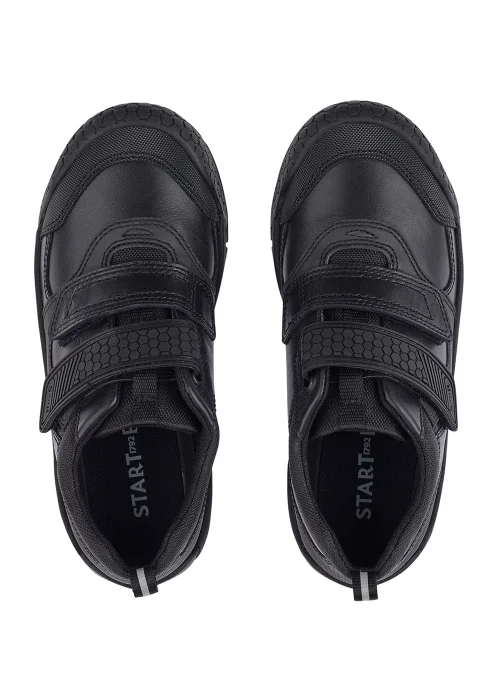 Start-Rite Strike Black School Shoes (Wide Fit G) - 3.5 G Image 3