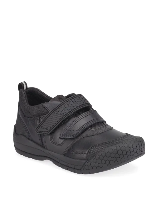 Start-Rite Strike Black School Shoes (Wide Fit G) - 3.5 G Image 2